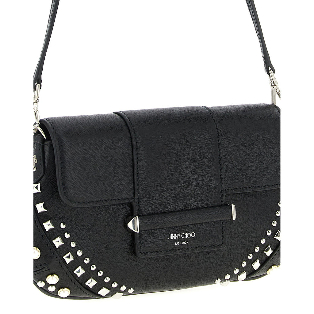 Jimmy Choo Black Lamb Leather Cardholder