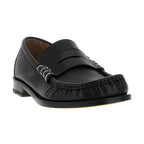 J.W.Anderson Black Calfskin Slip-On Loafers