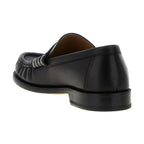 J.W.Anderson Black Calfskin Slip-On Loafers