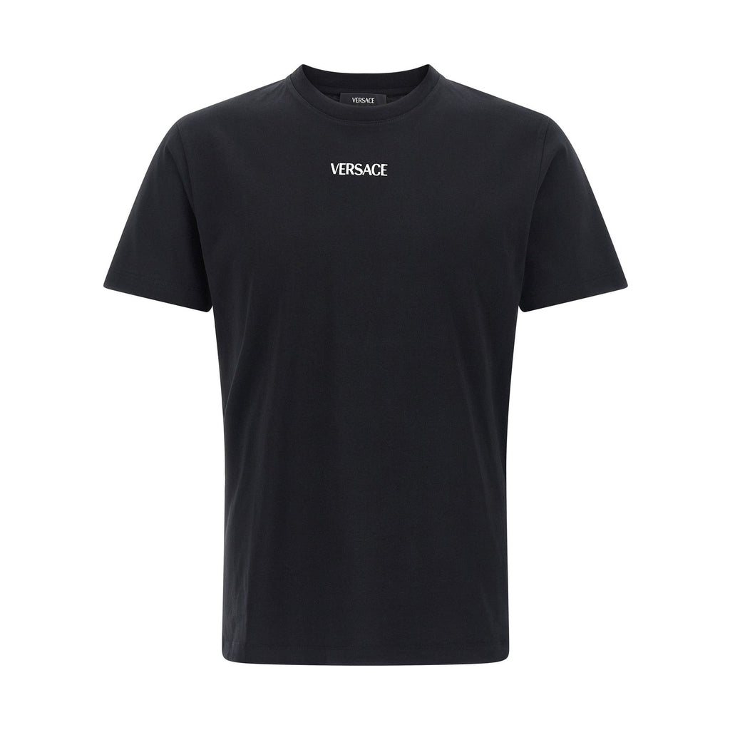Versace Black Cotton T-Shirt