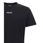 Versace Black Cotton T-Shirt