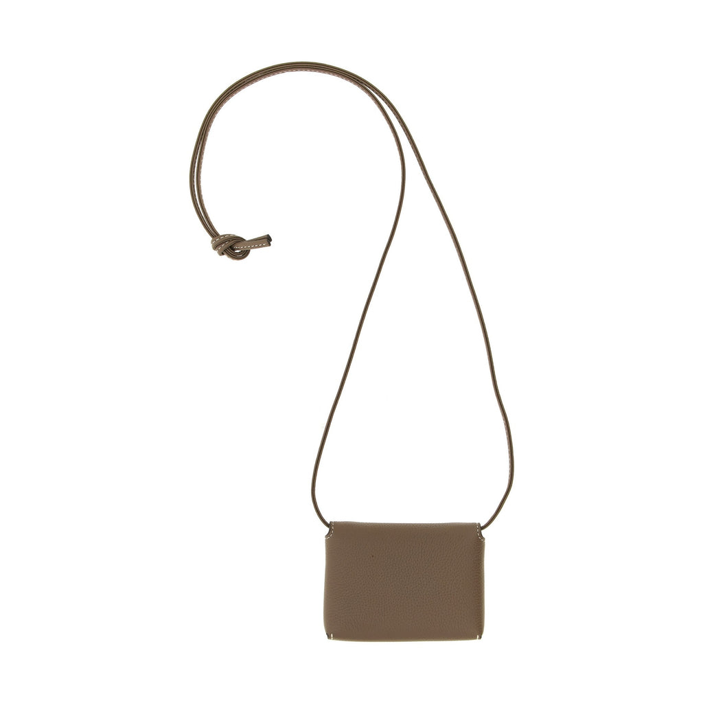 Tory Burch Brown Cowhide Cardholder