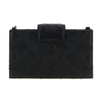 Tory Burch Black Lamb Leather Cardholder