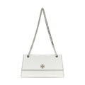 Tory Burch White Lamb Leather Shoulder Bag