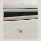 Tory Burch White Lamb Leather Shoulder Bag