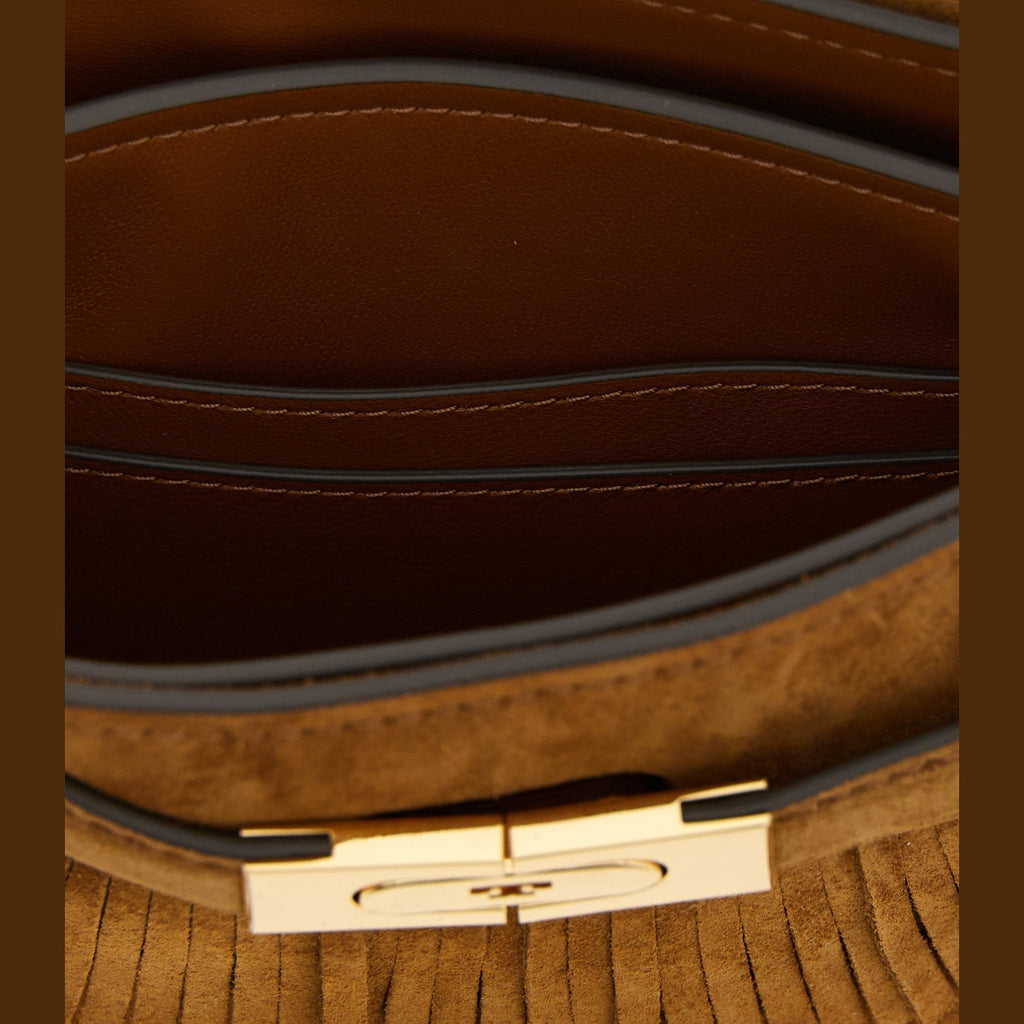 Tory Burch Brown Bovine Leather Handbag