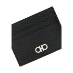 Ferragamo Black Calfskin Cardholder