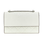 Tory Burch White Goatskin Crossbody Bag