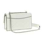 Tory Burch White Goatskin Crossbody Bag