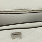 Tory Burch White Goatskin Crossbody Bag
