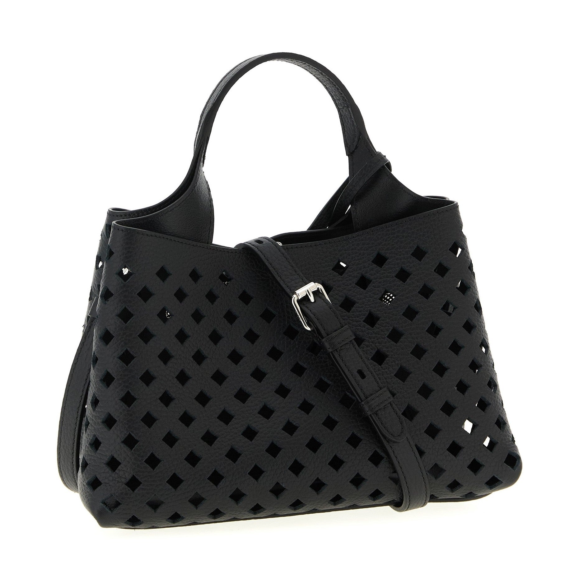 Tod's Black Calfskin Handbag