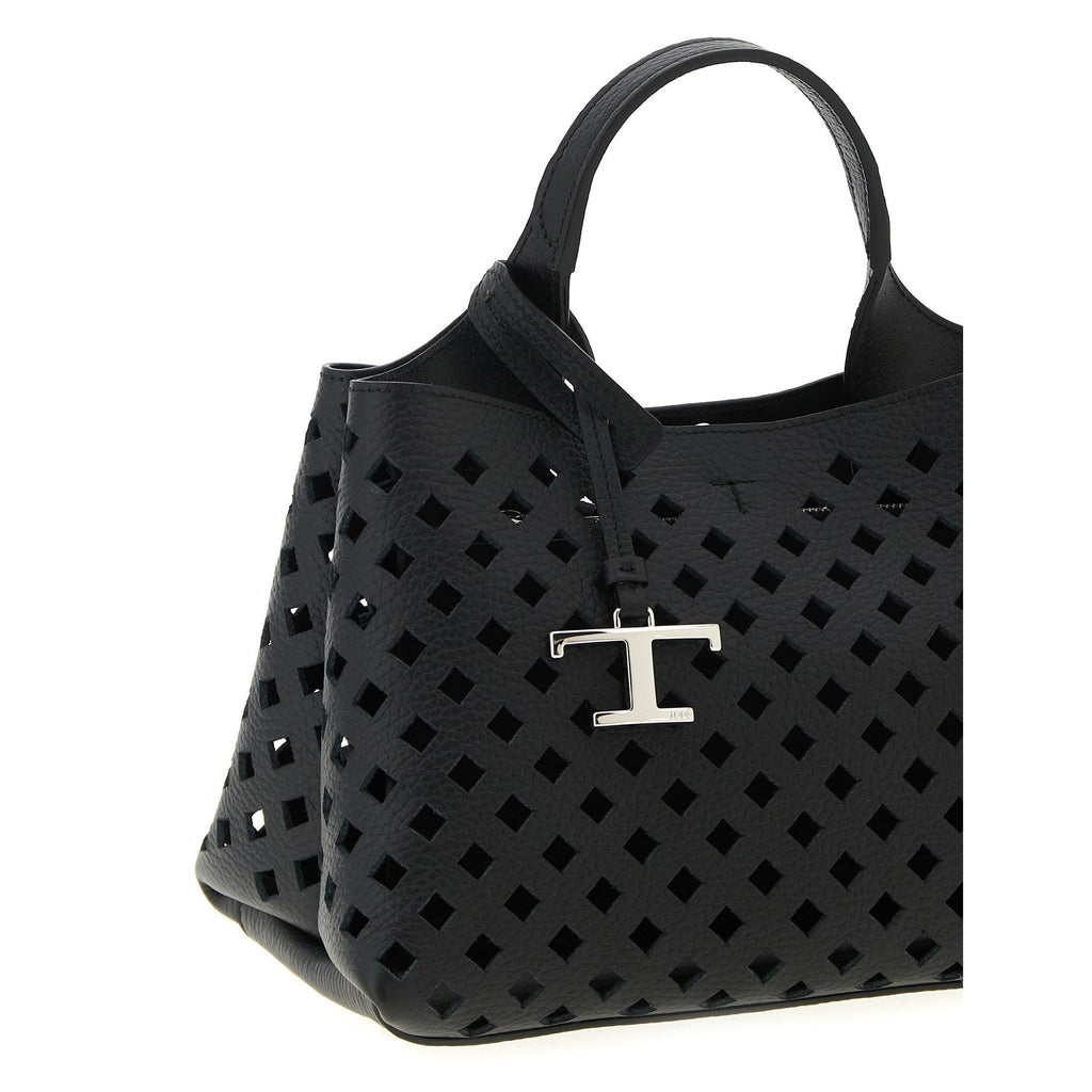 Tod's Black Calfskin Handbag