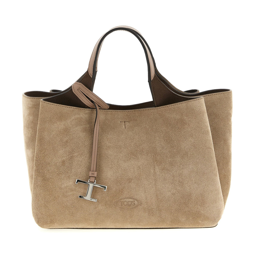 Tod's Beige Calfskin Handbag