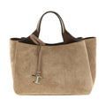 Tod's Beige Calfskin Handbag