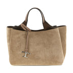 Tod's Beige Calfskin Handbag
