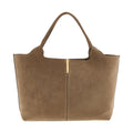 Tod's Beige Calfskin Tote Bag