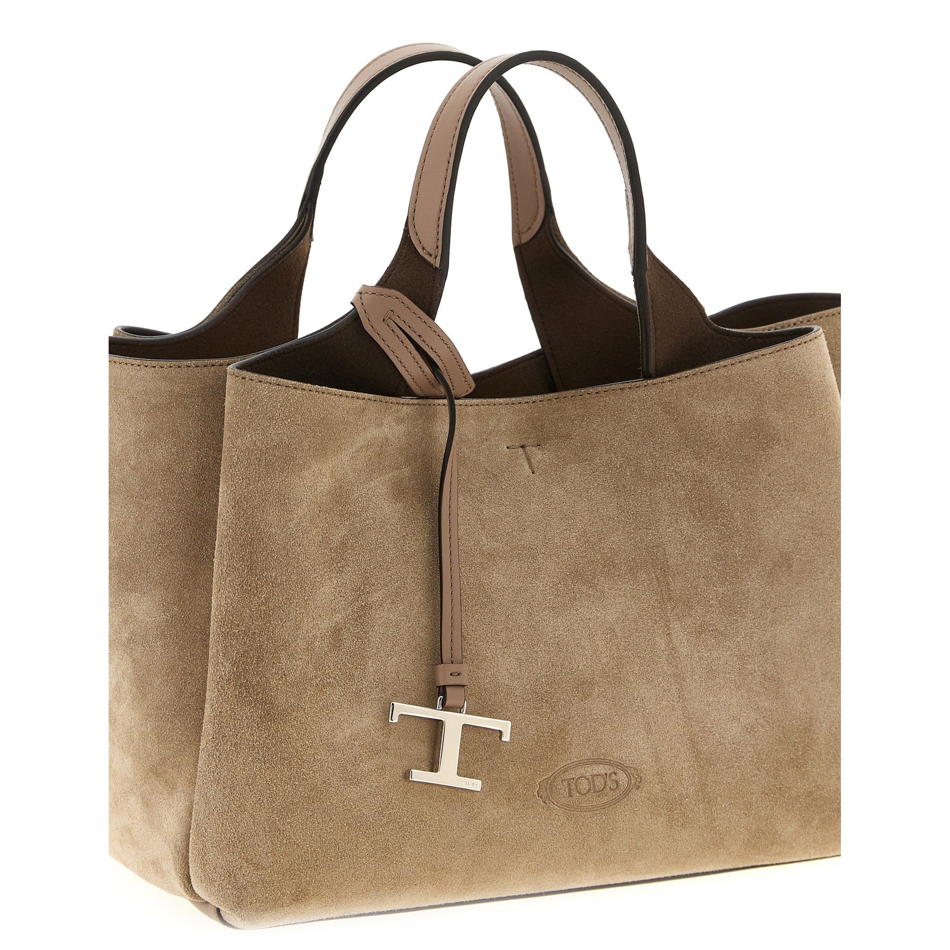 Tod's Beige Calfskin Handbag