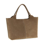 Tod's Beige Calfskin Tote Bag