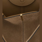 Tod's Beige Calfskin Tote Bag