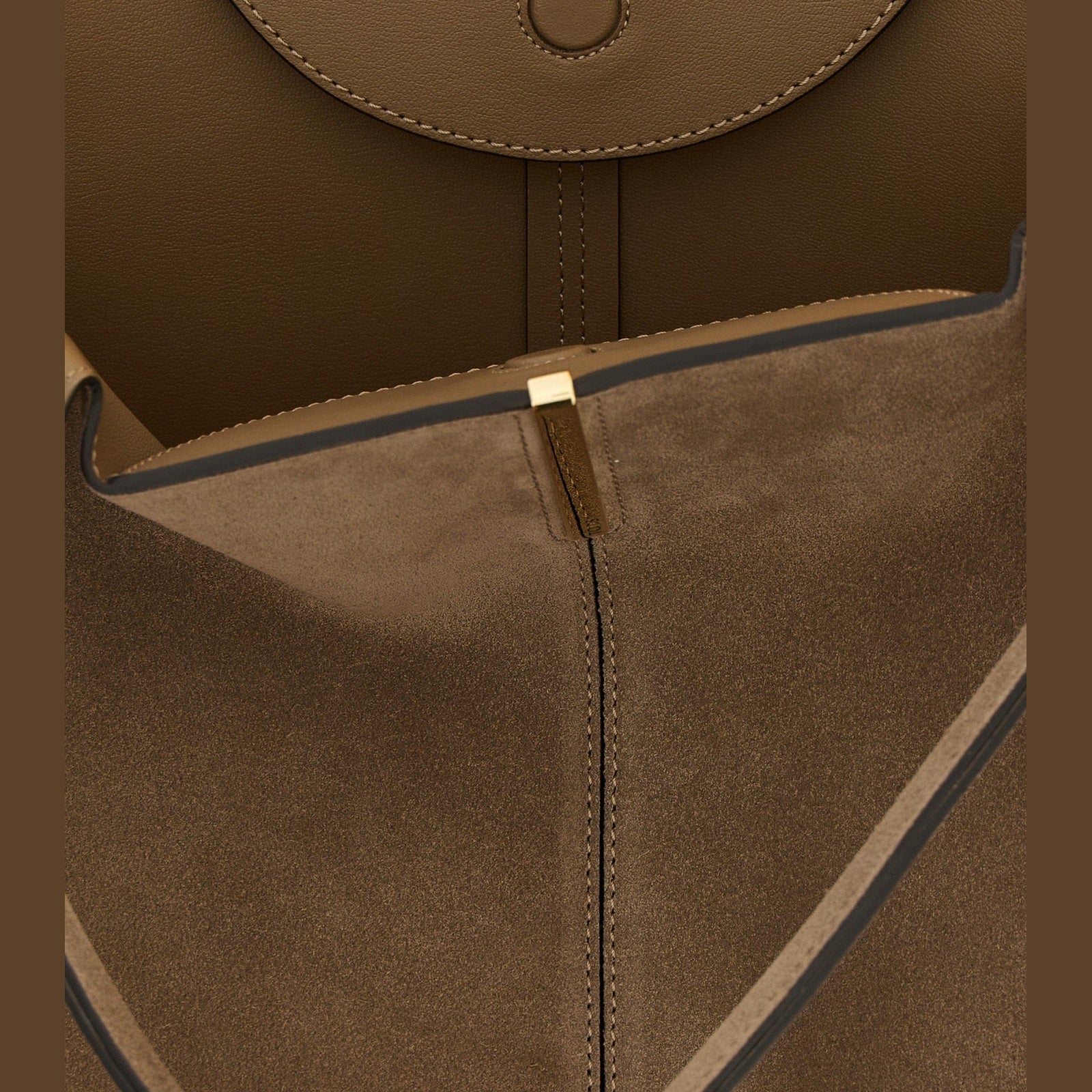 Tod's Beige Calfskin Tote Bag