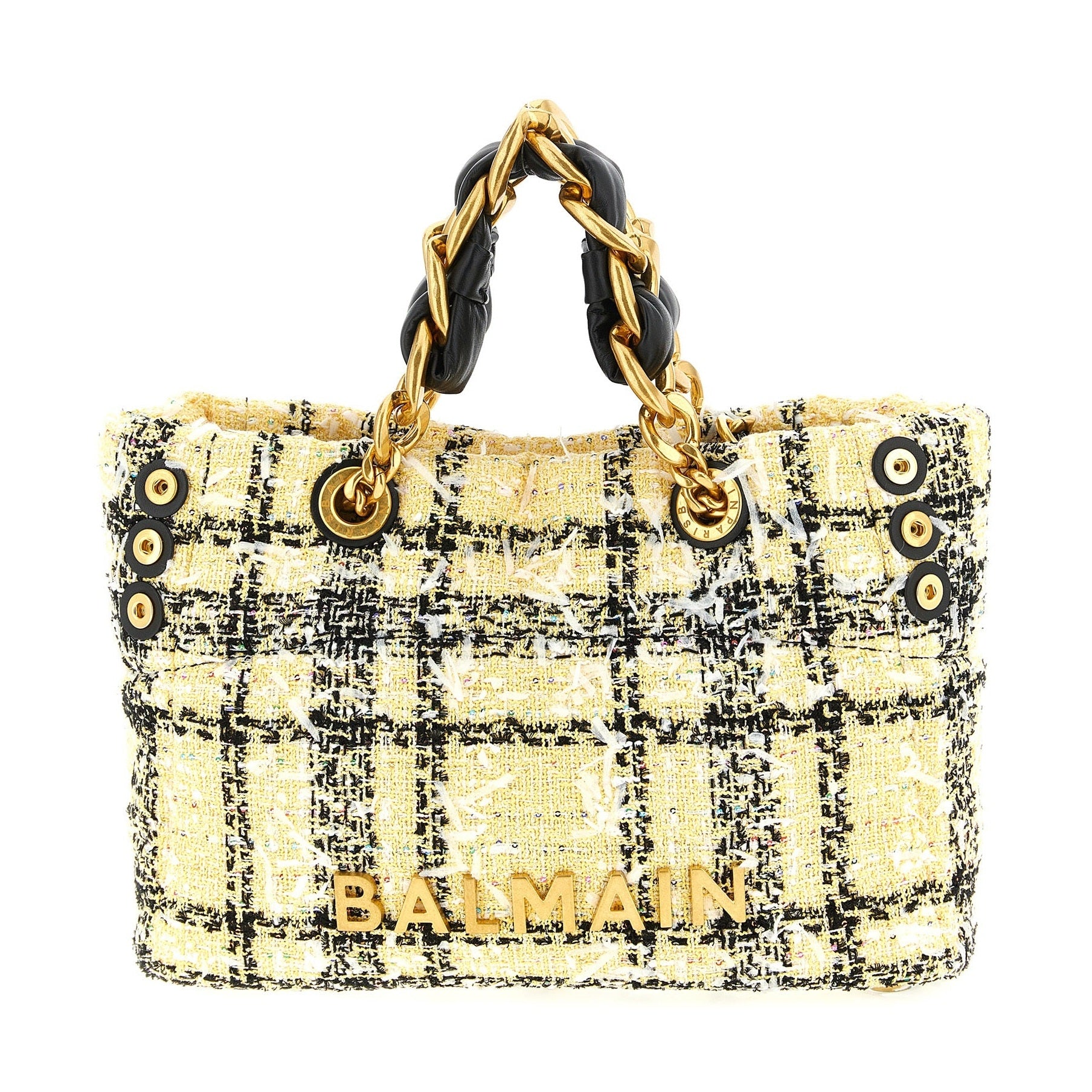 Balmain Multicolor Polyester Tote Bag