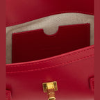 Balmain Fuchsia Calfskin Clutch Bag