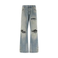 Amiri Blue Cotton Flared Jeans