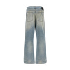 Amiri Blue Cotton Flared Jeans