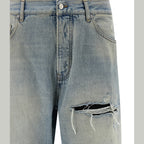 Amiri Blue Cotton Flared Jeans