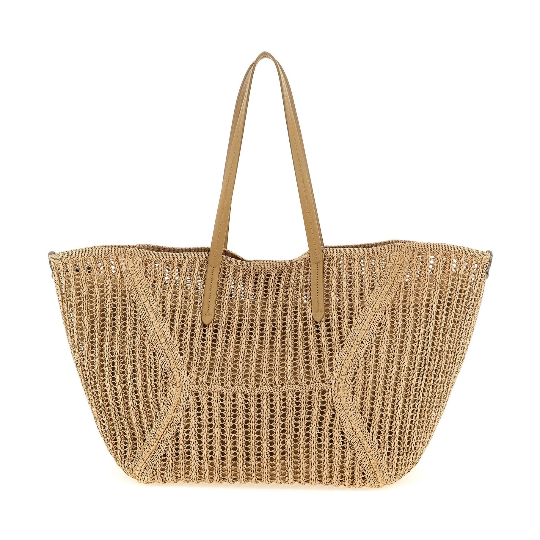 Brunello Cucinelli Beige Polyamide Shoulder Bag