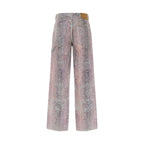 Haikure Multicolor Polyester Jeans Denim