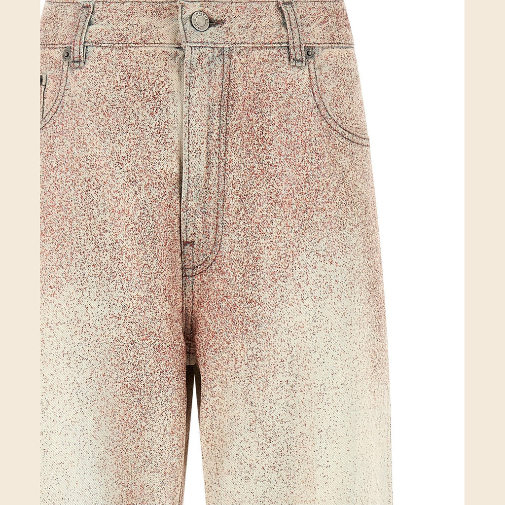 Haikure Gray Cotton Straight-Leg Jeans