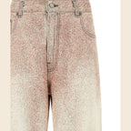Haikure Gray Cotton Straight-Leg Jeans
