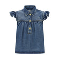 Ganni Blue Denim Shirt