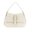 Furla Beige Calfskin Shoulder Bag