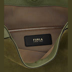 Furla Bicolor Calfskin Shoulder Bag