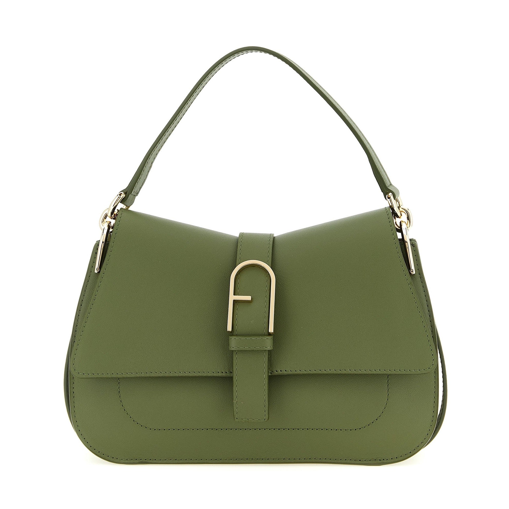 Furla Bicolor Calfskin Shoulder Bag