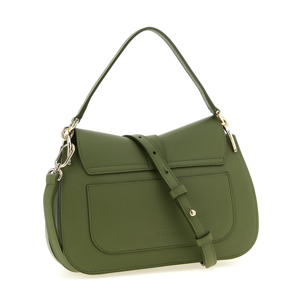 Furla Bicolor Calfskin Shoulder Bag