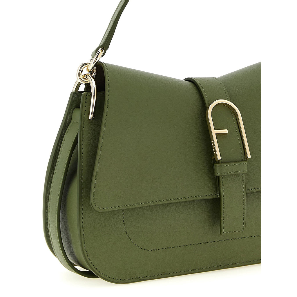 Furla Bicolor Calfskin Shoulder Bag