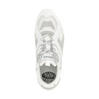 Versace White Calfskin Athletic Sneakers