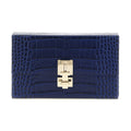 Tom Ford Blue Calfskin Clutch Bag