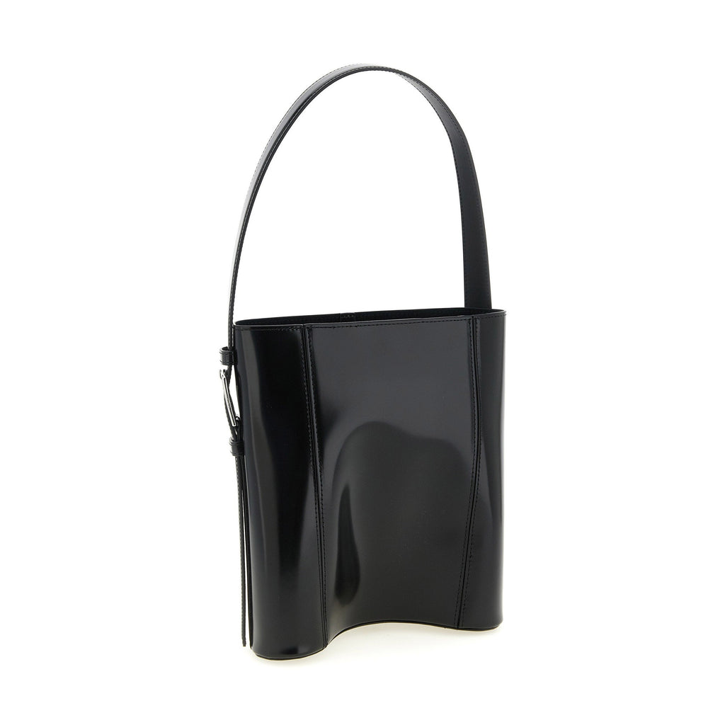 Coperni Black Cowhide Shoulder Bag