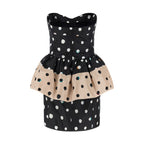 Fendi Black Silk Short Dress
