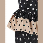 Fendi Black Silk Short Dress