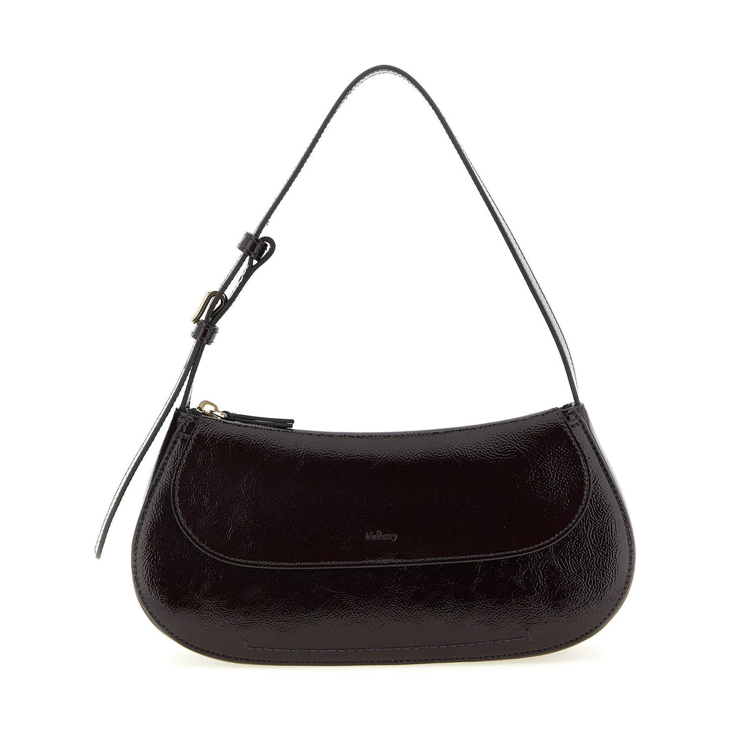Mulberry Purple Calfskin Shoulder Bag