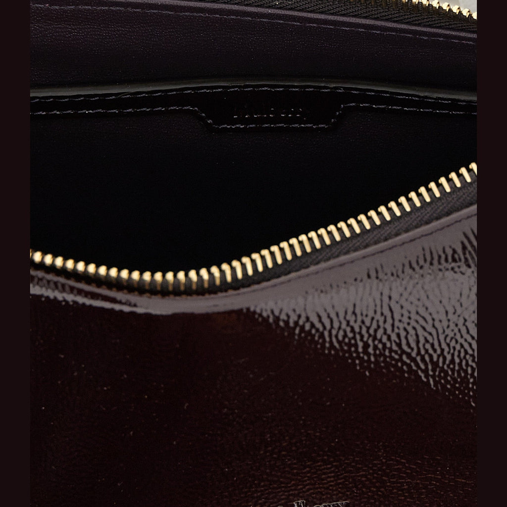 Mulberry Purple Calfskin Shoulder Bag