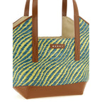 Marni Bicolor Polyamide Tote Bag