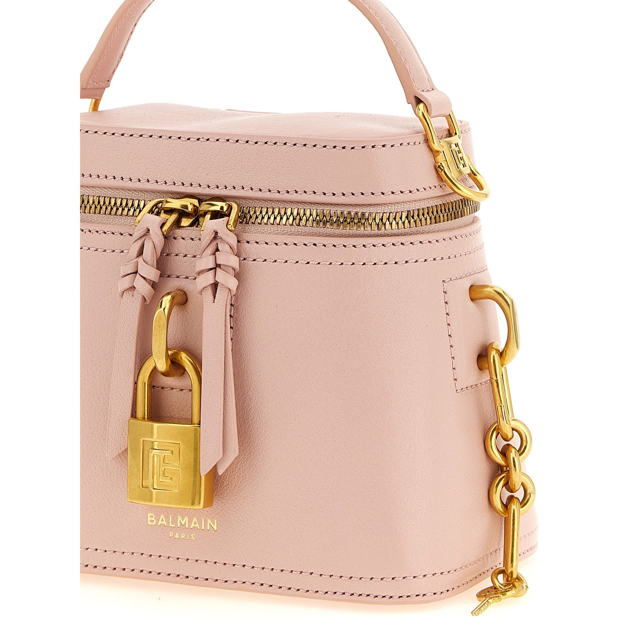 Balmain Multicolor Calfskin Handbag