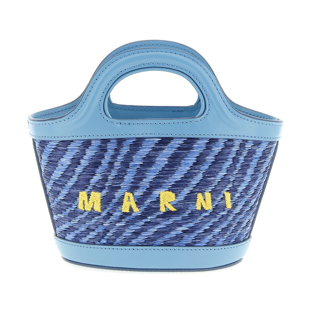 Marni Blue Polyamide Handbag