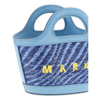 Marni Blue Polyamide Handbag